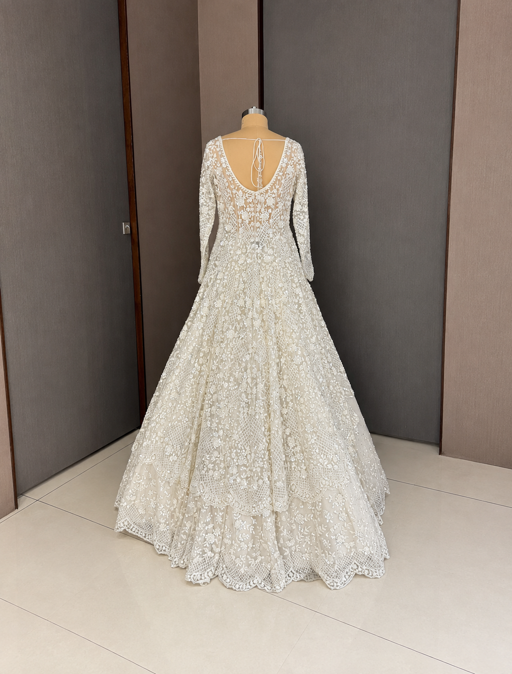 Mira Front Slit Anarkali with Lehenga
