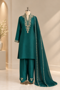 Taara Teal Green Farshi Salwar Suit