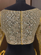 Nyraa Yellow Lehenga with Embroidered Blouse