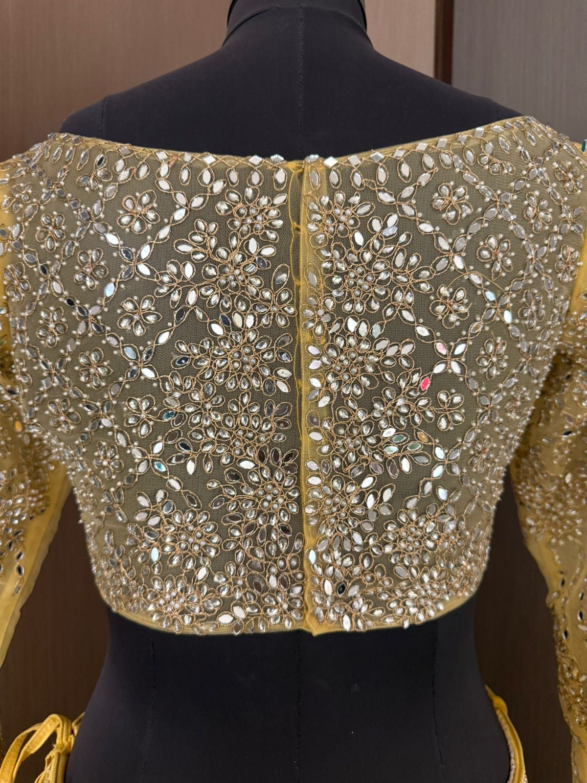 Nyraa Yellow Lehenga with Embroidered Blouse