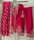Taara Embroidered Shirt with Straight Pant
