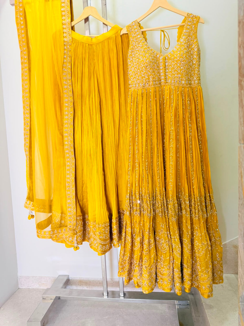 ARYA Yellow Sharara Suit