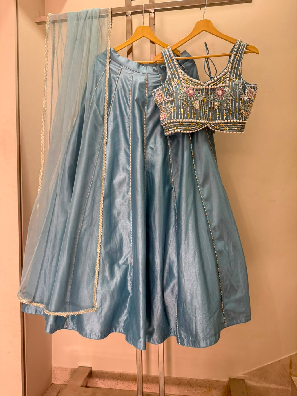 Nyraa Blue Lehenga Choli