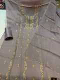 Neer Light Beige Organza Suit with Dupatta
