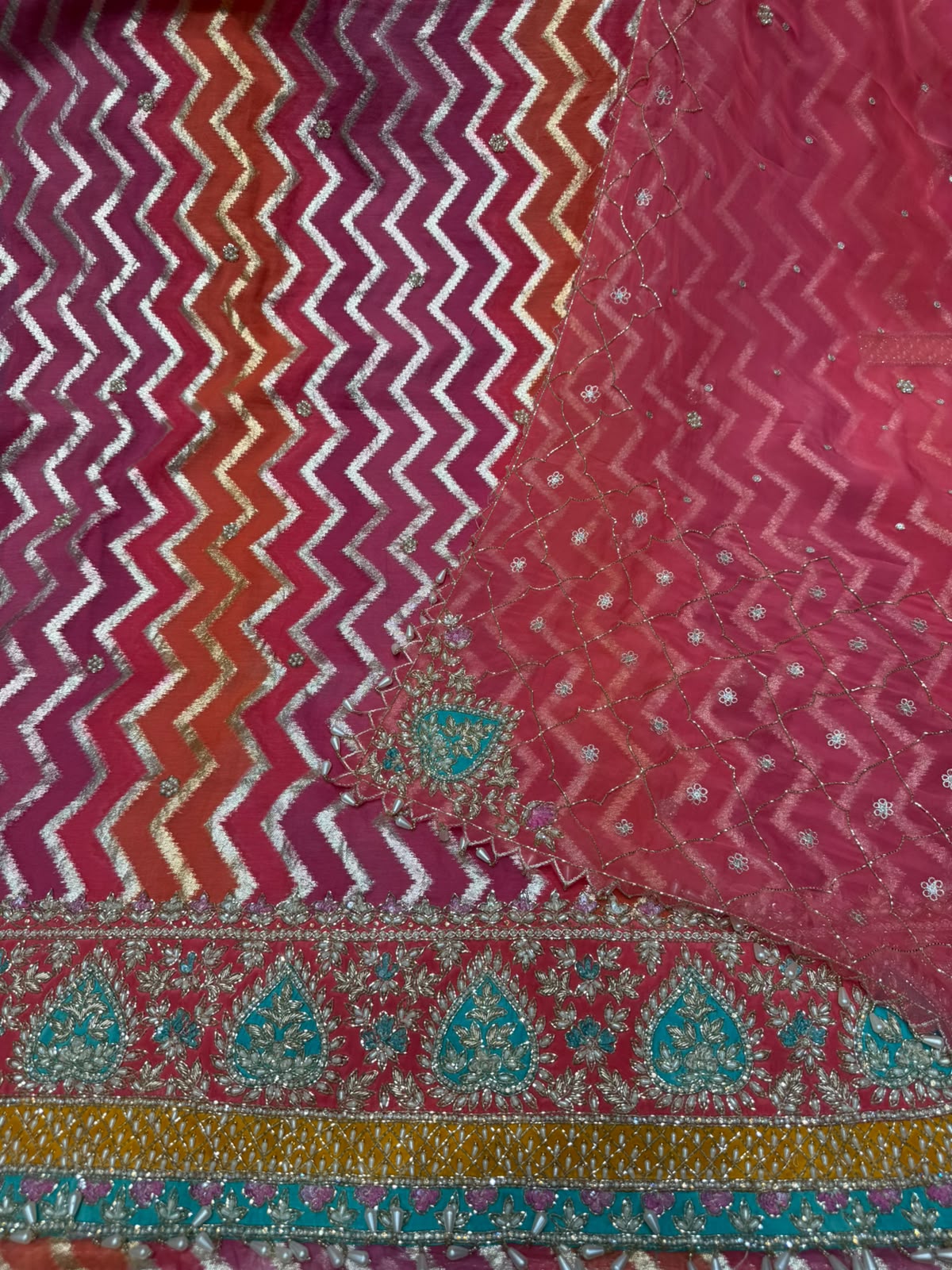 Neer Banarasi Silk Suit With Dupatta