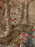 Neer Organza Suit with Dupatta