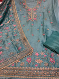 Neer Organza Suit Dupatta with Embroidery