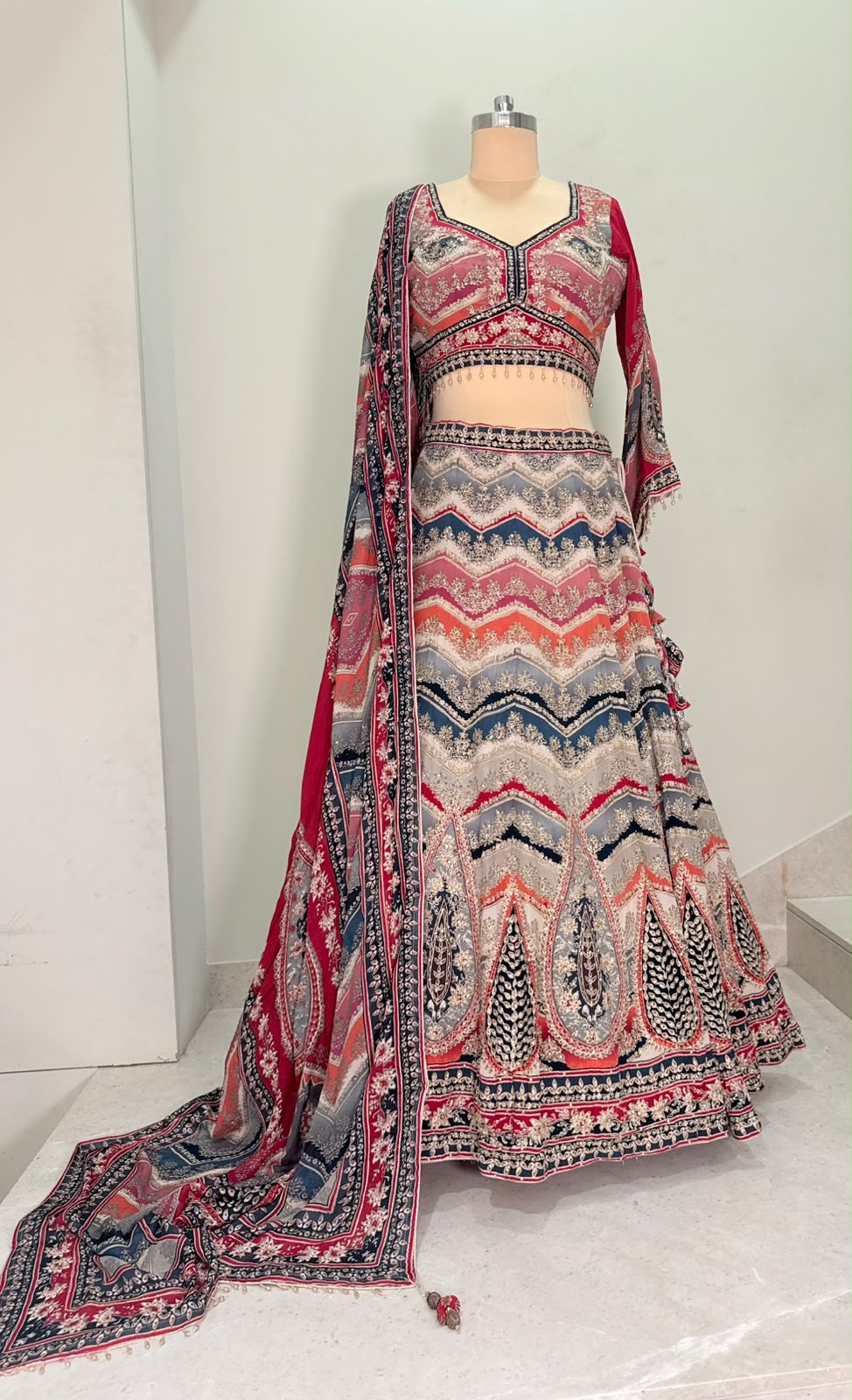 Nyraa Multicolored Lehenga Choli