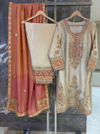 Taara Embroidered Farshi Salwar Suit