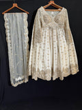 Nyraa White Embroidered Lehenga Choli