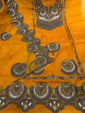 Neer Organza Suit Dupatta Set