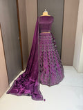 Nyraa Unstitched Choli with Readymade lehenga