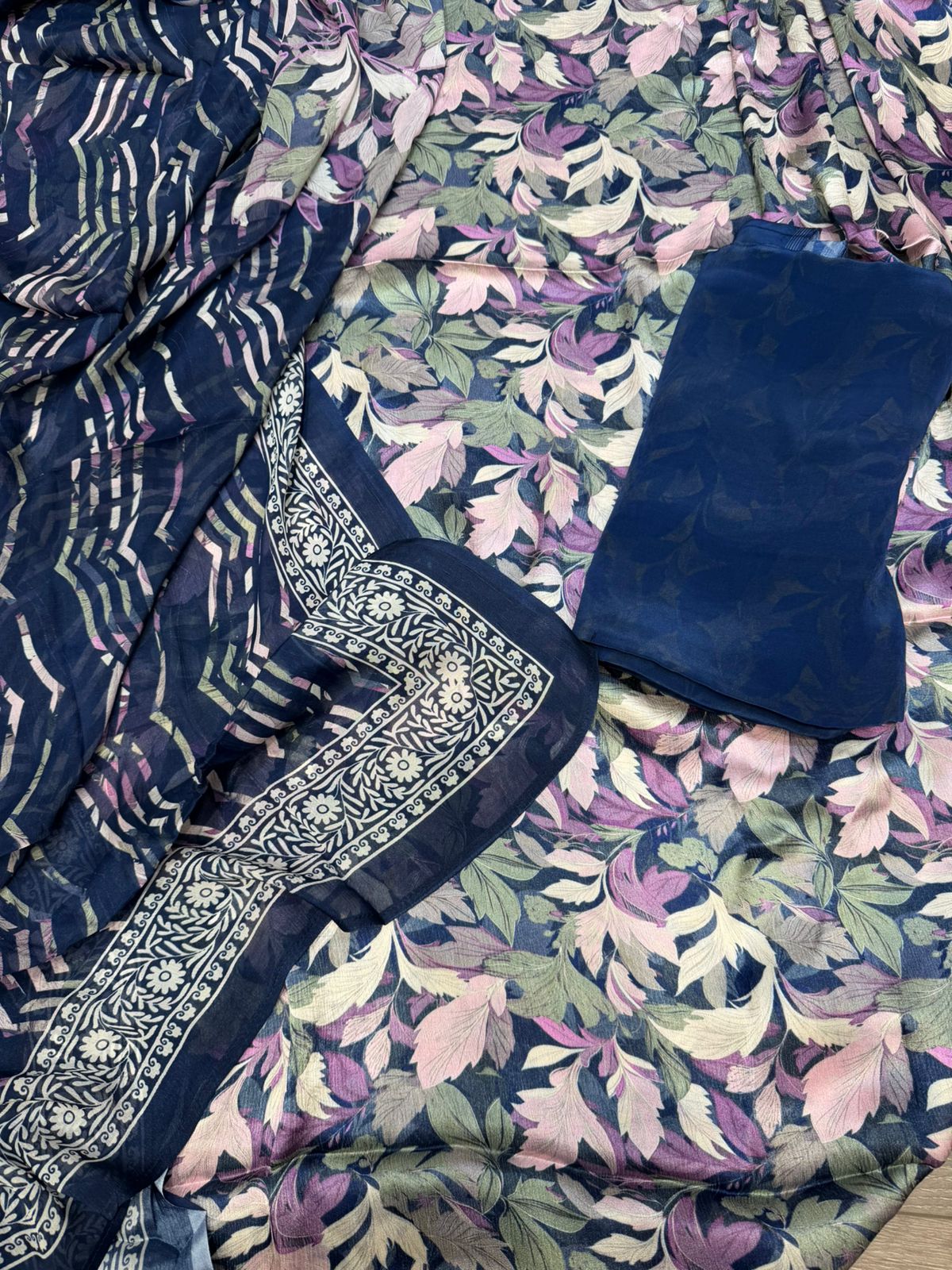 Neer Satin Silk Suit Dupatta