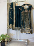 Mira Black Anarkali Suit Set