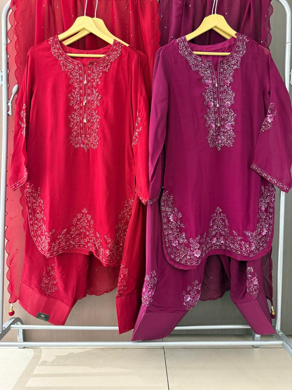 Taara Embroidered Farshi Salwar Suit