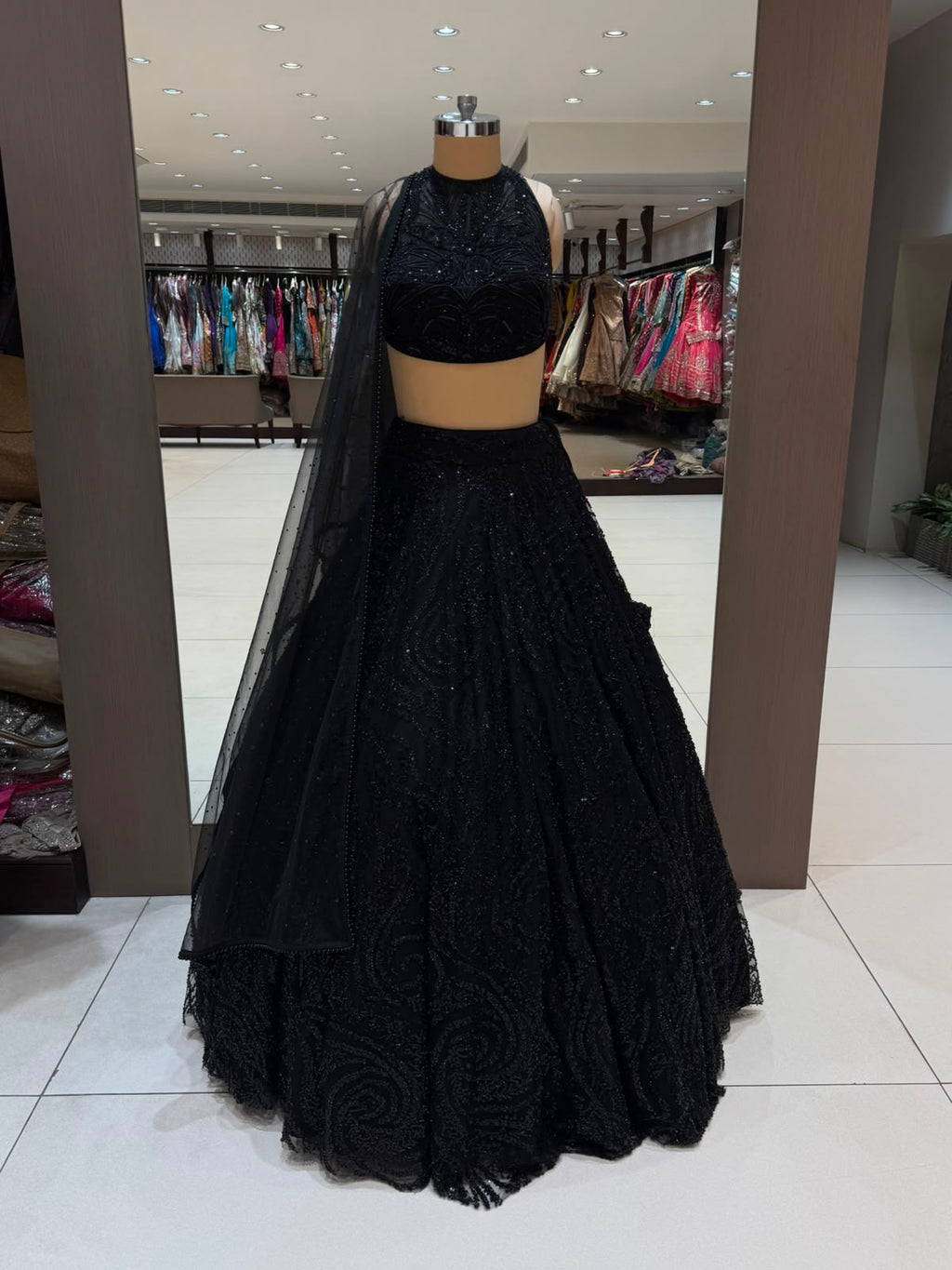 Nyraa Black Alternate Lehenga Choli Set