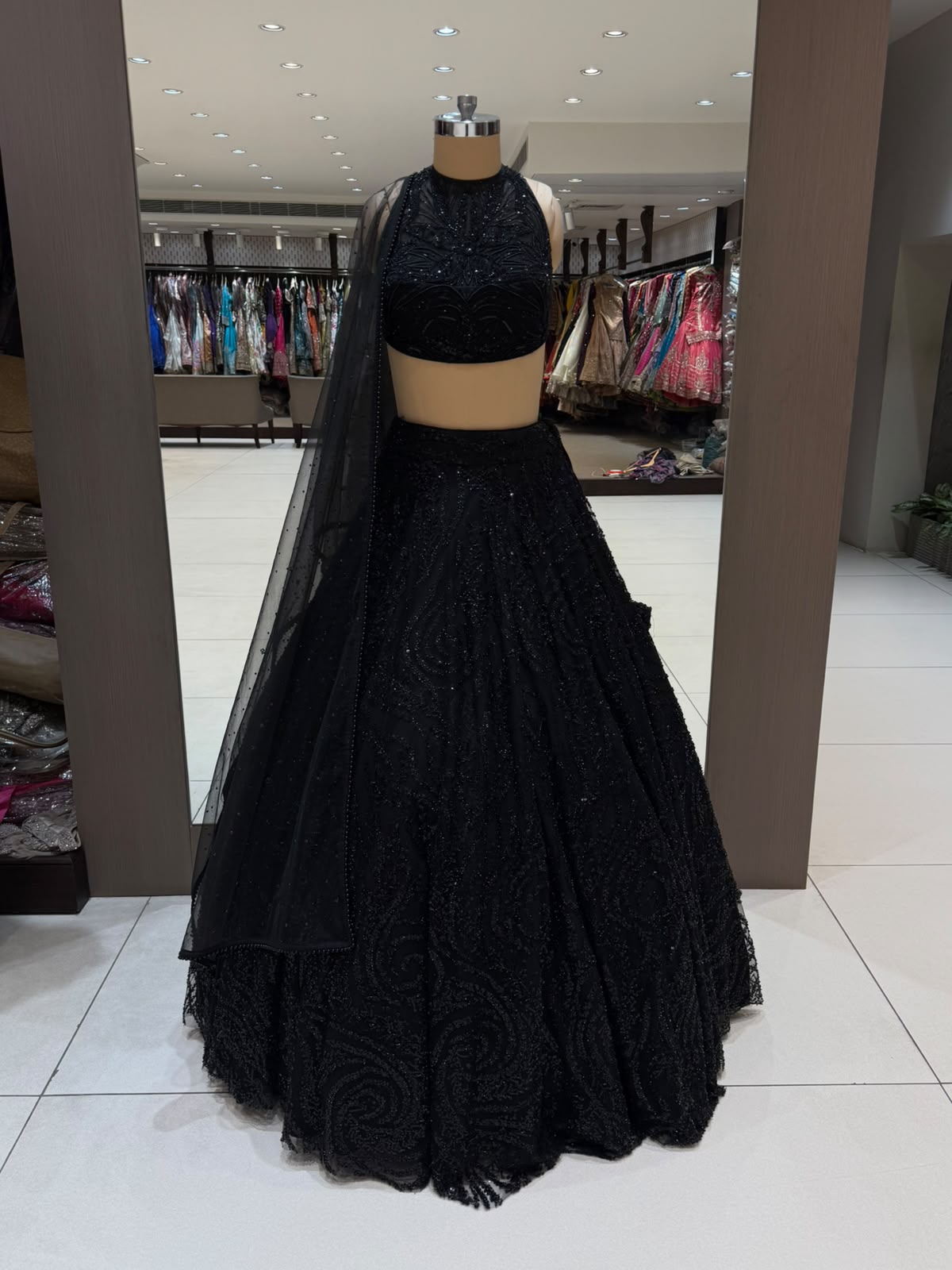 Nyraa Black Alternate Lehenga Choli Set