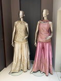 ARYA 3-Piece Sharara Suit with Short Kurti
