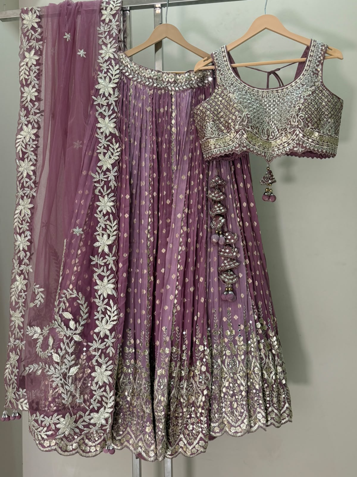 Nyraa Falsa Color Lehenga Choli Set
