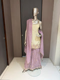 Taara Light Beige Sharara Suit