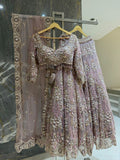 Nyraa Pink Embroidered Lehenga Choli