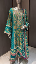 Taara Green Salwar Suit Dupatta