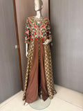 Taara Front-Slit Indo-Western Dress with Pants