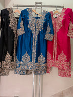 Taara Embroidered Shirt with Straight Pant