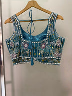 Nyraa Blue Lehenga Choli