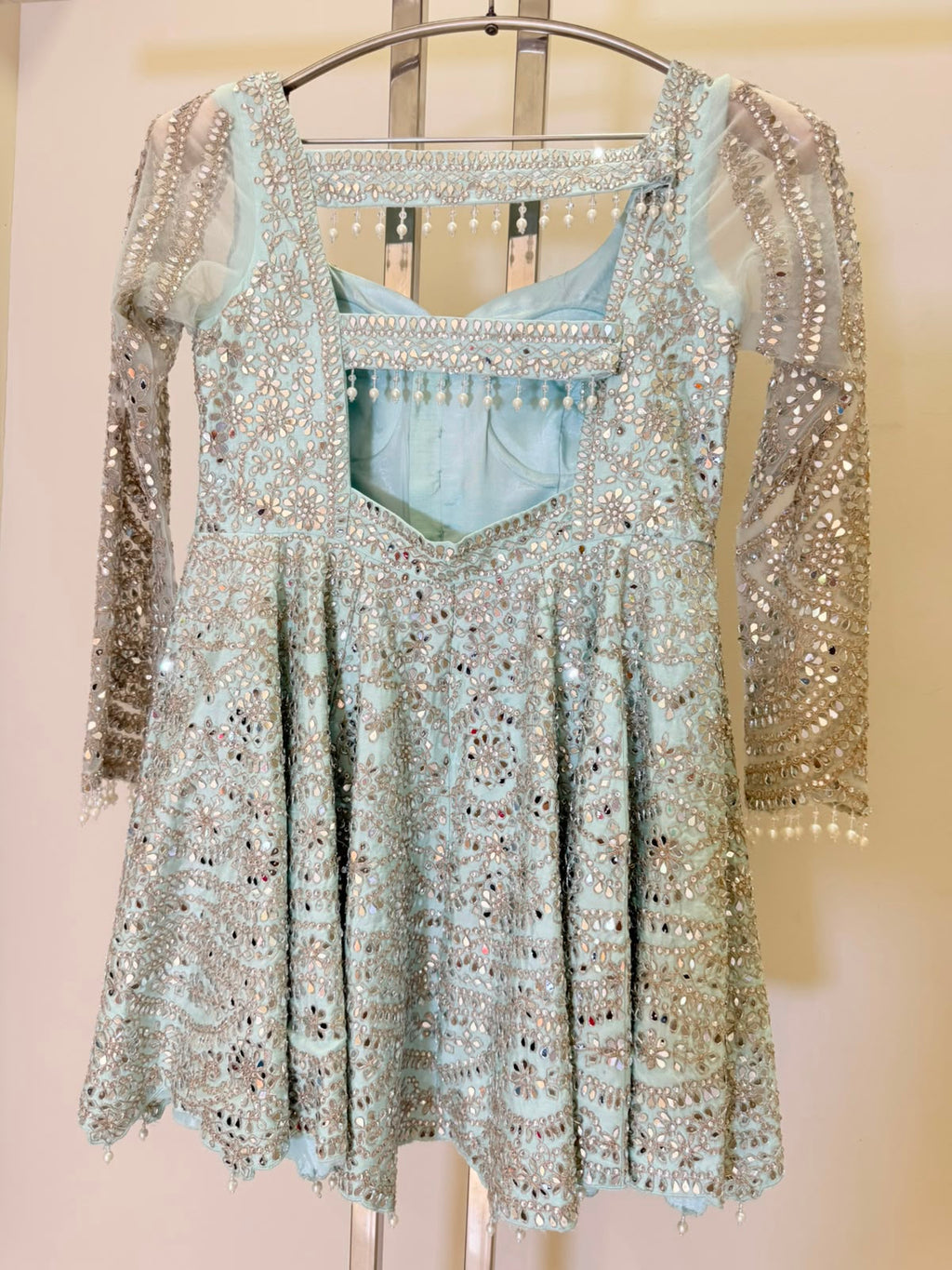 ARYA Mint Green Sharara Suit