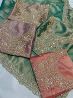 Neer Shimmer Tissue Suit Dupatta