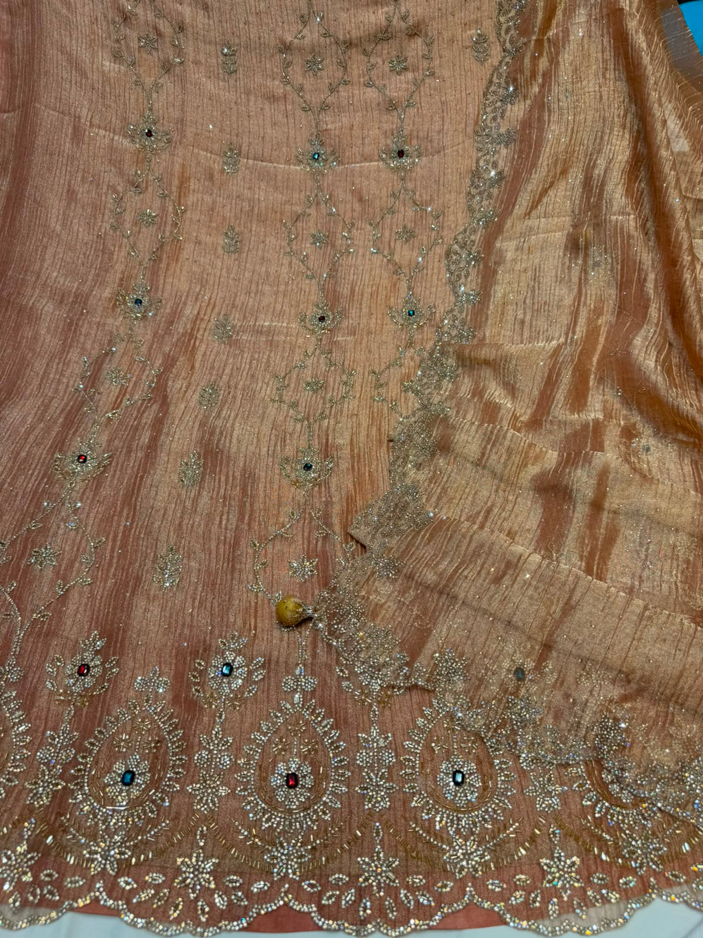 Neer Tissue Silk Suit Set Dupatta