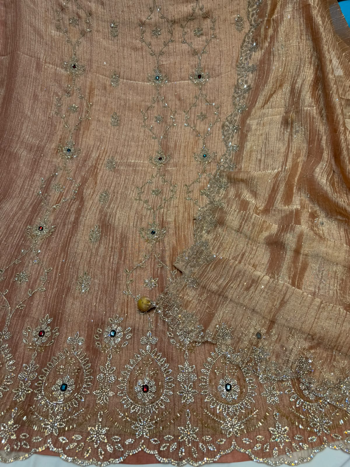 Neer Tissue Silk Suit Set Dupatta