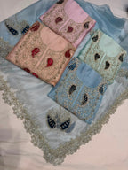 Neer Tissue Organza Suit-Dupatta