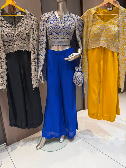 AKRITI 3 piece Indowestern Sharara Suit
