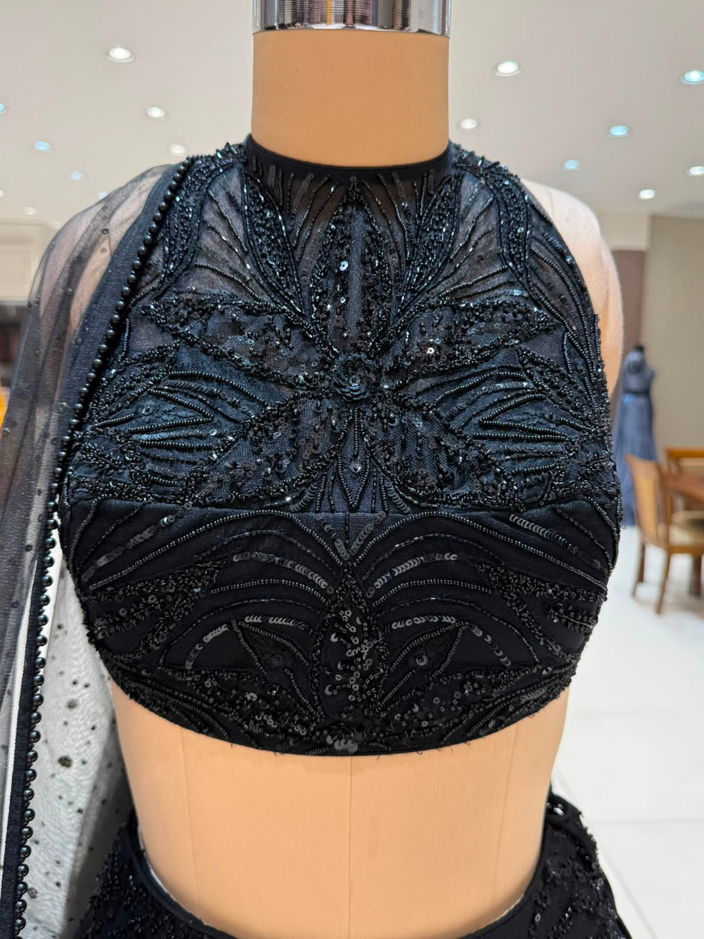 Nyraa Black Alternate Lehenga Choli Set