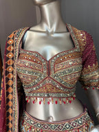 Nyraa Embroidered Multicolored Lehenga choli